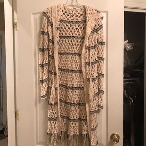 Free people long sweater